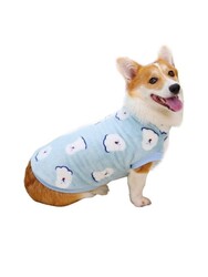 Glipet Puppy Desenli Köpek Kazağı Pembe 4XL - Thumbnail