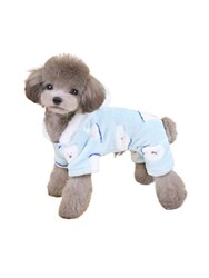 Glipet Puppy Desenli Polar Köpek Kıyafeti Pembe M - Thumbnail