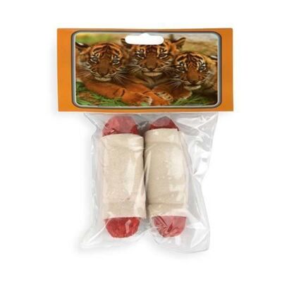 Glipet - Glipet Renkli Sosis Munchy Dolgulu Kemik 40 gr x 2 adet