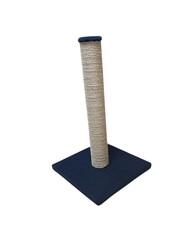 Glipet Tırmalama Tahtası Kare Taban - Jut Halat - Lacivert 45 Cm - Thumbnail