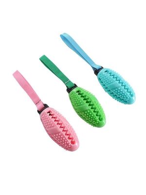Glipet - Glipet Tutmalı Diş Kaşıyıcılı Köpek Oyun Topu 29 Cm