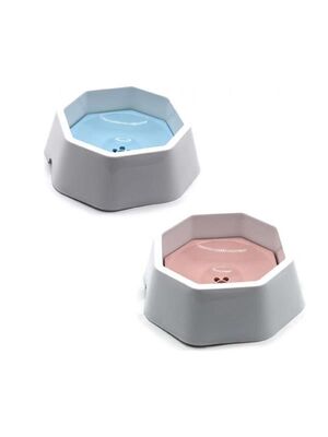 Glipet - Glipet Yüzen Kase Kedi Köpek Su Sebili 23x8 Cm Pembe