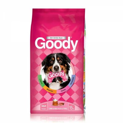 Goody - Goody Kuzu Etli Yetişkin Köpek Maması 15 KG