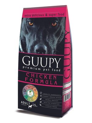 GUUPY - Guupy Tavuklu Yetişkin Köpek Maması 15 Kg