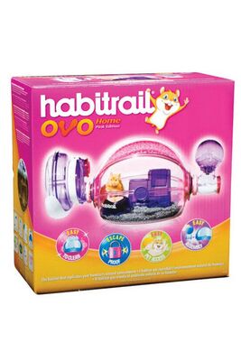 Hagen - Habitrail Ovo Home Pembe Hamster Kafesi
