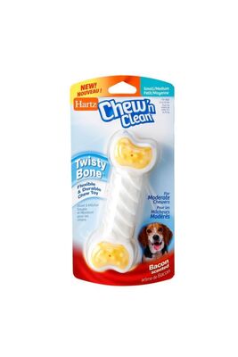Hartz - Hartz Cnc Twisty Bone Small/medium Pastırmalı Kemik Köpek Oyuncağı
