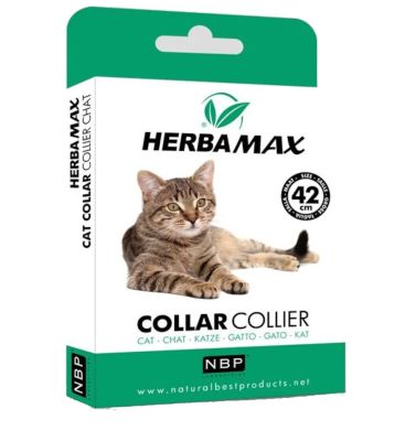 Herba Max - Herba Max Kedi Pire ve Dış Parazit Kene Tasması 42 Cm