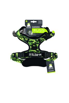 M Pets - Hıkıng Reflektörlü Soft Sırt Tasması Kamuflaj (l) 10829299