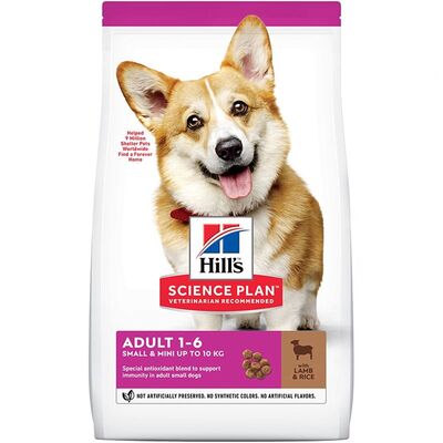 Hills - Hills Adult Small Küçük Irk Kuzulu Yetişkin Köpek Maması 1,5 Kg