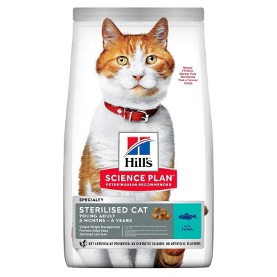 Hills - Hills Adult Ton Balıklı Kısırlaştırılmış Yetişkin Kedi Maması 10 Kg