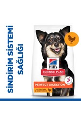 Hill's Scıence Plan Perfect Digestion Adult Small & Mini Köpek Maması 1,5 Kg - Thumbnail