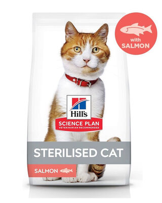 Hill's - Hills Sience Plan Somonlu Kısırlaştırılmış Kedi Maması 8+2 kg
