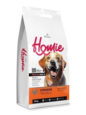 Homie - Homie Tavuklu Yetişkin Köpek Maması 15 Kg