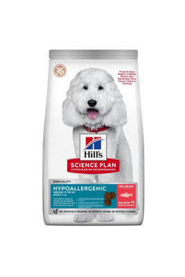 Hill's - Hypo-Allergenic Somonlu 2,5 kg Orta Irk Yetişkin Köpek Maması