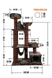 İstanbul Tırmalamalı Kedi Evi - Thumbnail