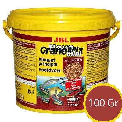 JBL - Jbl Novo Granomix Mini Yavru Balık Yemi 100 Gr - Açık Paket