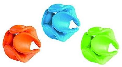 Karlie - Karlie Flamingo Ruffus Dental Bouncer Stuff 'N' Roll Diameter Oyun Topu 7 Cm Turuncu