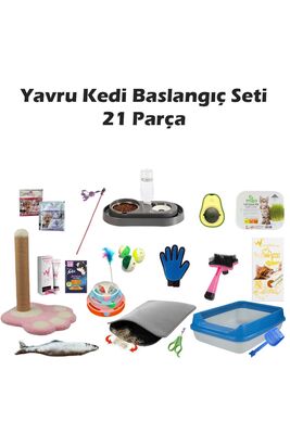 Glipet - Kedi Başlangıç Seti 18 Farklı Ürün 21 Parça A Dan Z Ye Tam Set