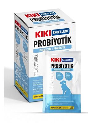 Kiki Excellent - Kiki Excellent Köpek Probiyotik + Prebiyotik Saşe 1 Gr. 7 Adet