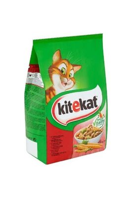 Kitekat - Kitekat Biftekli Ve Sebzeli Yetişkin Kedi Kuru Maması 1,8 Kg