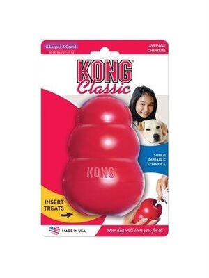 KONG - KONG Classic Köpekler için Çok Amaçlı Isırma Oyuncağı XL
