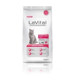 LaVital Cat Kısırlaştırılmış Somonlu Yetişkin Kedi Maması 1,5 KG - Thumbnail