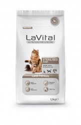 LaVital Kuzu Etli Kısırlaştırılmış Kedi Maması 12 KG - Thumbnail