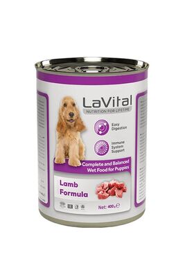 La Vital - La Vital Kuzulu Yavru Köpek Konservesi 400 gr