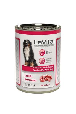 La Vital - La Vital Kuzulu Yetişkin Köpek Konservesi 400 gr