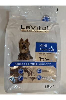 La Vital - La Vital Mini Adult Somonlu Mini Irk Yetişkin Köpek Maması 1,5 Kg