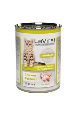 La Vital - La Vital Tavuklu Yavru Kedi Yaş Maması 400 gr