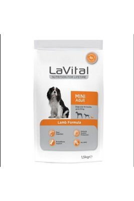 La Vital - Lavital Kuzu Etli Küçük Irk Yetişkin Köpek Maması 1.5 Kg