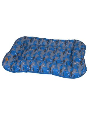 Lepus - Lepus Aria Basic Kedi Köpek Minderi Kamuflaj Mavi Medium 60x85x13 cm