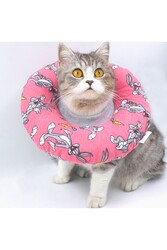 Lepus Kedi ve Köpek Boyunluk Elizabeth Yakalık Operasyon Boyunluk L - Thumbnail