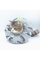 Lepus Kedi ve Köpek Boyunluk Elizabeth Yakalık Operasyon Boyunluk No5 M - Thumbnail