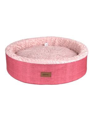 Lepus - Lepus Mia Donut Kedi Köpek Simit Yatak Pembe 50x50x17 cm
