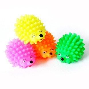 Lion - Lion Sesli Kirpi Köpek Oyuncağı 6 Cm