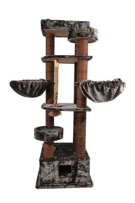 Lotus Pet Design - Lizbon Tırmalamalı Kedi Evi