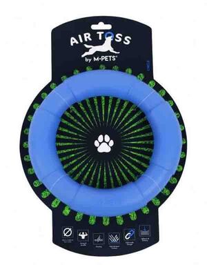 M-PETS - M-Pets Aır Toss Circle Dayanıklı Suda Yüzen Köpek Oyuncağı Blue 