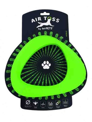 M-PETS - M-Pets Aır Toss Mobius Dayanıklı Suda Yüzen Köpek Oyuncağı Green 