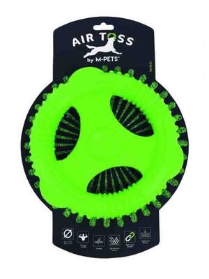 M-PETS - M-Pets Aır Toss Whell Dayanıklı Suda Yüzen Köpek Oyuncağı Green 
