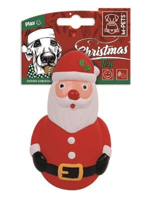 M Pets - M-Pets Noel Baba Hacıyatmaz Köpek Oyuncağı