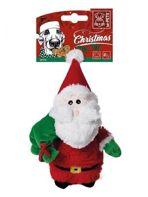 M Pets - M-Pets Christmas Santa Köpek Oyuncağı