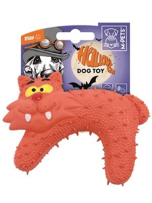 M Pets - M-Pets Halloween Orange Cat Köpek Oyuncağı