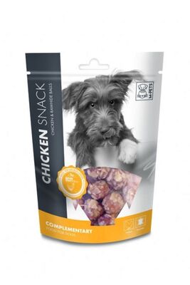 M Pets - M Pets Köpek Ödül Maması Chicken & Rawhide Balls 80gr