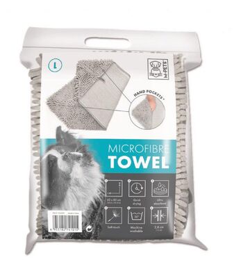 M Pets - M-Pets Mıcrofıber Köpekler İçin Havlu (L)