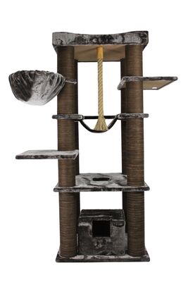 Lotus Pet Design - Madrid Tırmalamalı Kedi Evi