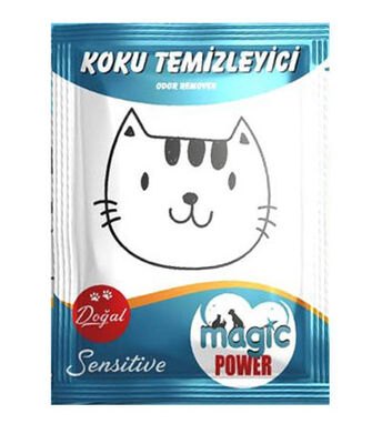 Magic Power - Magic Power Doğal Kedi Kumu Koku Temizleyici Sensitive