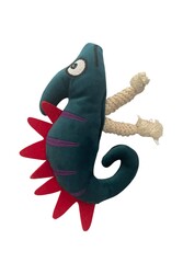 MATA DOG KÖPEK OYUNCAĞI BUKA (KUMAŞ,ÇİĞNEME İPLİ,SESLİ OYUNCAK) - Thumbnail