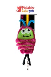 Matatabi Cats BUG Alüminyum saplı kedi oltası(Matatabi,çıngırak ve özel hışırtı içerir.özel kumaş) - Thumbnail